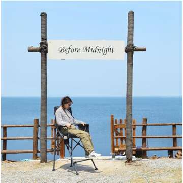 Stonehomy Extra Tall Folding Chairs for Adults 330lbs, Portable Bar Height Foldable Director Chairs ...