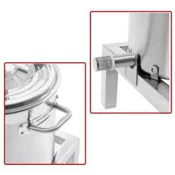 Fetcoi Fruit Press Cider Press 2.6 Gal Heavy Duty Stainless Steel