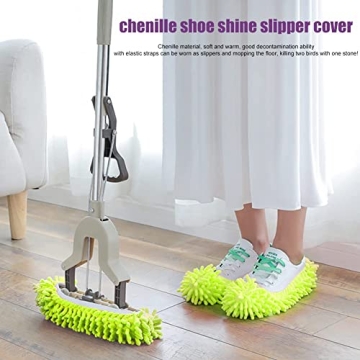 Mop Socks Microfiber Slipper Covers for Easy Cleaning