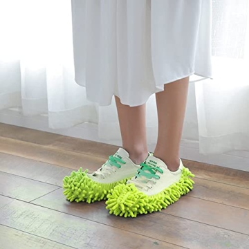 Mop Socks Microfiber Slipper Covers for Easy Cleaning