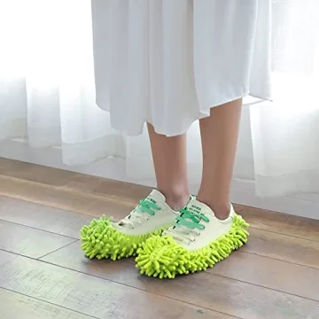 Mop Socks Microfiber Slipper Covers for Easy Cleaning