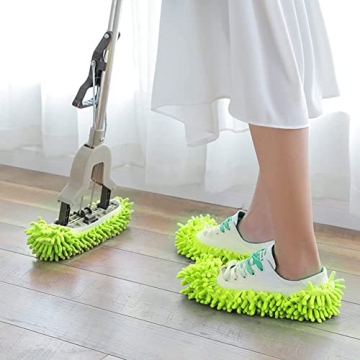 Mop Socks Microfiber Slipper Covers for Easy Cleaning