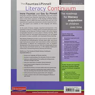 The Fountas & Pinnell Literacy Continuum, Expanded Edition: A Tool for Assessment, Planning, and Tea...
