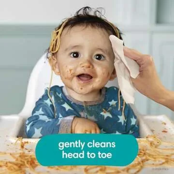 Pampers Baby Wipes, Complete Clean Baby Fresh Scented Wipe, Gently Cleans Head to Toe, 864 Total (12 Flip-Top Packs)