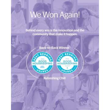 REST® Evercool® Cooling Comforter, Full/Queen, Blanket for Hot Sleepers, All Season Bedding to Keep Cool for Night Sweats, Breathable Lightweight Blanket, 90"x90" Inches, Lavender Breeze