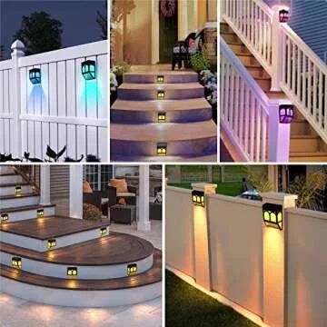 Outdoor Solar LED Lights 8-Pack for Home Décor