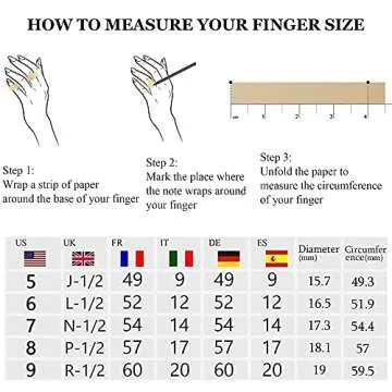 Florideco Gold Dome Rings Set - Stylish, Stackable Jewelry