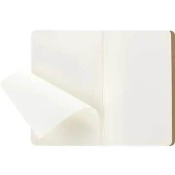 Moleskine Cahier Journal, Soft Cover, Large (5" x 8.25") Ruled/Lined, Black, 80 Pages (Set of 3)