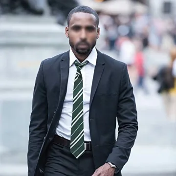 Funnlot Green Necktie for Halloween and Cosplay Costumes