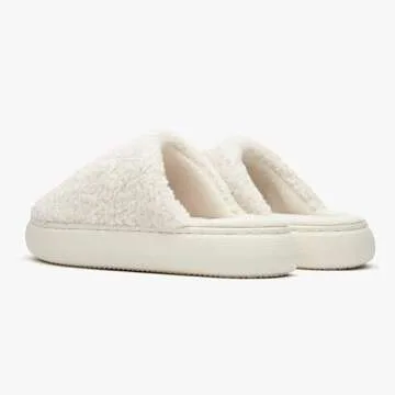 Weestep Women's Faux Fur Memory Foam House Slippers