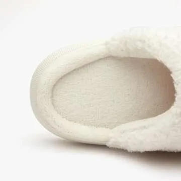 Weestep Women's Faux Fur Memory Foam House Slippers