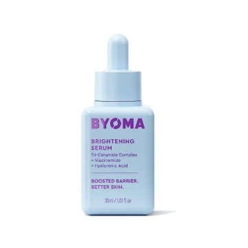 BYOMA Brightening Serum - Barrier Repair Serum - Brightening & Hydrating Face Serum with Hyaluronic ...