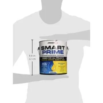 Rust-Oleum Smart Prime Primer, 1-Gallon, White - Versatile Solution