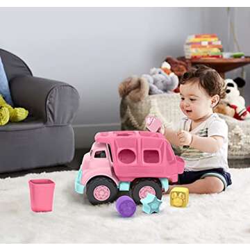 Green Toys Minnie Mouse & Friends Shape Sorter Truck - Eco-Friendly and Educational Toy