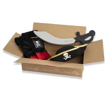 Melissa & Doug Pirate Role Play Set for Toddlers