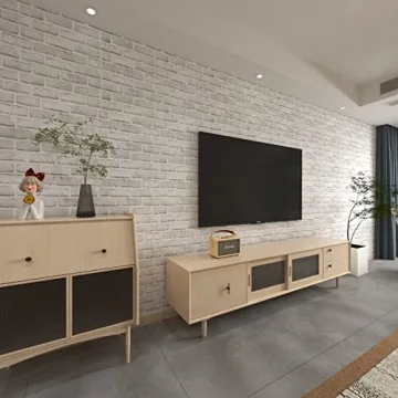 Cohoo Home Peel Stick Brick Wallpaper 3D Effect