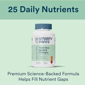 SmartyPants Teen Multivitamin Gummies with Omega 3