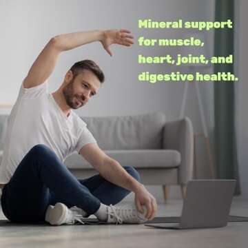 DEAL SUPPLEMENT Magnesium Glycinate 500mg, 240 Veggie Capsules | Chelated for Easy Absorption | Highly Purified Essential Trace Mineral for Muscle, Joint, Heart, & Digestive Health