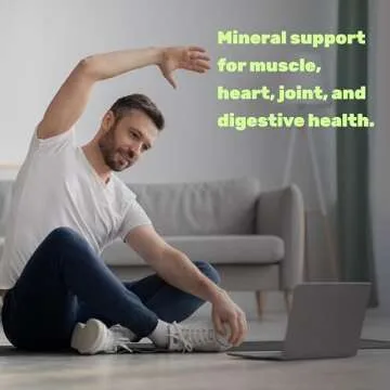 DEAL SUPPLEMENT Magnesium Glycinate 500mg, 240 Veggie Capsules | Chelated for Easy Absorption | Highly Purified Essential Trace Mineral for Muscle, Joint, Heart, & Digestive Health