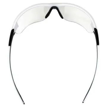 Global Vision Hercules 7 Auto-Darkening Clear to Smoke Lens Transitional ANSI Z87.1 Safety Sunglasses Glasses Photochromic (White)