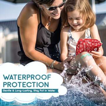 EVERLIT Rescue Pack | Kids First Aid Kit | 200 Medical Supplies in a Compact Storage Bag for Home, Car, Travel, Camping & Adventure | Gift with Travel-Friendly Child Safety Essential (Camping)