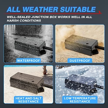 MICTUNING 16FT Heavy Duty 7 Way Trailer Plug Cord