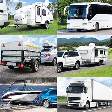 MICTUNING 16FT Heavy Duty 7 Way Trailer Plug Cord