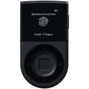 D'CENT Biometric Wallet - Secure Crypto Wallet with Fingerprint Tech