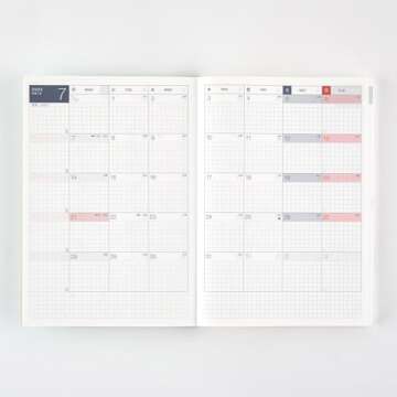 Hobonichi Techo 2025 Cousin Planner - A5, 6-Months, Japanese