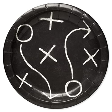 Football Party Dessert Plates 36-Count Game Day Essentials