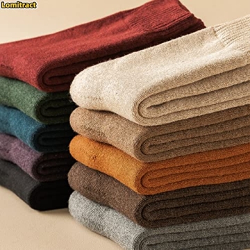 Lomitract Mini Crew Quarter Socks Women: Above Ankle High, Bamboo Long Dress Sock, Cotton Tall Sox, Mid Calf Length, Suit for Short Boot, Brown Coffee