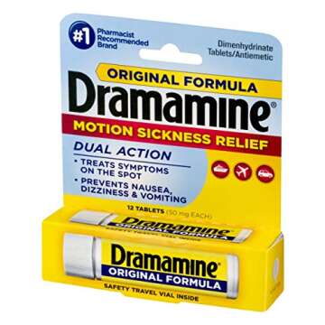 Dramamine Orig Tabs New Size 12 Ct Dramamine Orig Tabs New 12