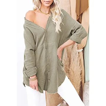 HAPCOPE Women's Oversized Swimsuit Coverup for Summer