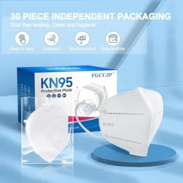 KN95 Face Masks 30pcs Individually Packed for Safety and Comfort