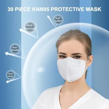 KN95 Face Masks 30pcs Individually Packed for Safety and Comfort