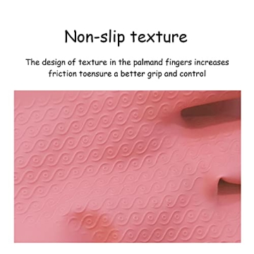 KINGFINGER Rubber Latex Dishwashing Gloves - 2 Pairs