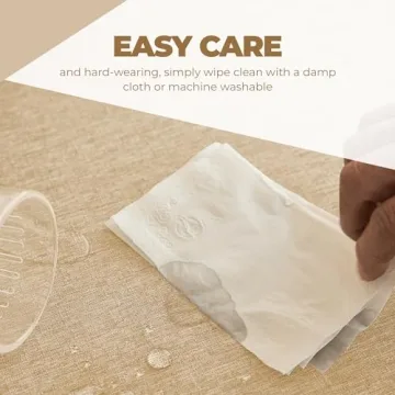 Decorelia Square Waterproof Tablecloth for Every Occasion