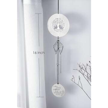 Tree of Life Retirement Wind Chime & Spinner Gift