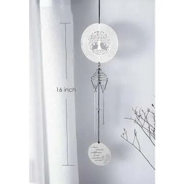 Tree of Life Retirement Wind Chime & Spinner Gift