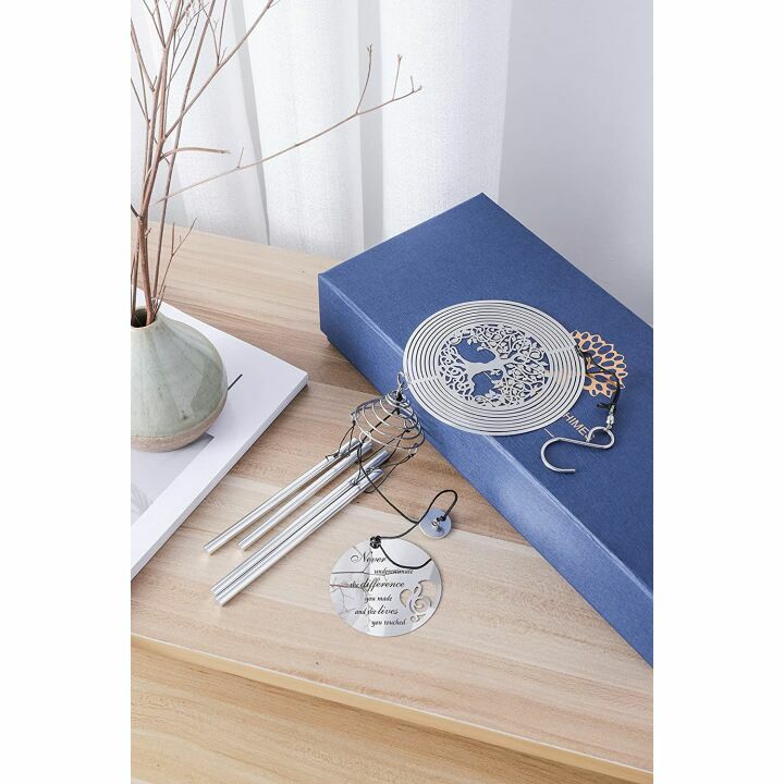 Tree of Life Retirement Wind Chime & Spinner Gift