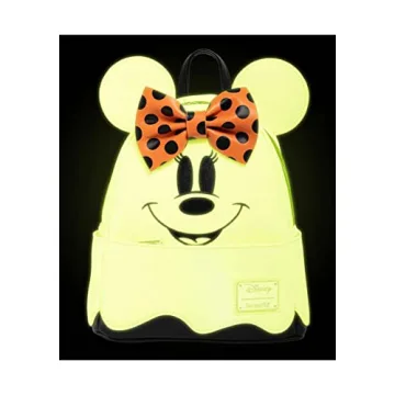 Loungefly Disney Ghost Minnie Mouse Glow in the Dark Handbag