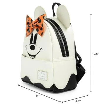 Loungefly Disney Ghost Minnie Mouse Glow in the Dark Handbag