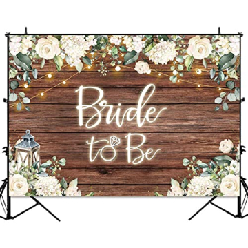 Sensfun Stunning 7x5ft Bridal Shower Backdrop for Events