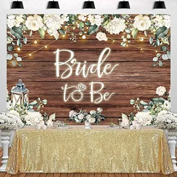 Sensfun Stunning 7x5ft Bridal Shower Backdrop for Events