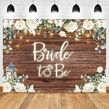 Sensfun Stunning 7x5ft Bridal Shower Backdrop for Events