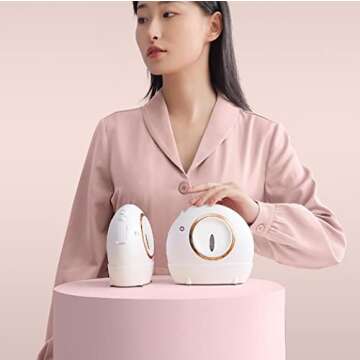 Handheld Steam Iron for Clothes Portable Dry Wet Dual Use Garment Steamer Electric Ironing Machine for Household Travel Use