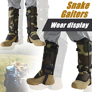 Ueasy Waterproof Leg Gaiters for Outdoor Protection