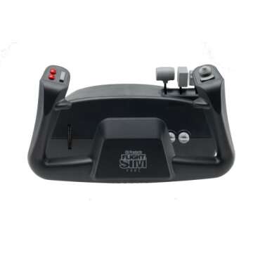 CH Products Flight Sim Yoke USB ( 200-615 ), Black