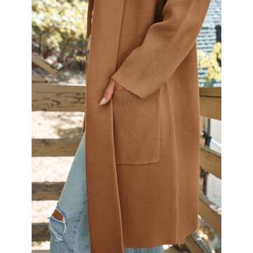 Stylish LILLUSORY Women's Dressy Cardigan for Fall