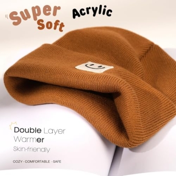 FURTALK Baby Beanie 2 Pack - Knit Winter Hat